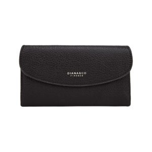 DIANA&CO 898-2 Juodos spalvos piniginė