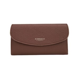 DIANA&CO 898-2 Rudos spalvos piniginė