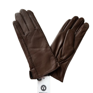 H1337 Odos stiliaus pirštinės (rudos)