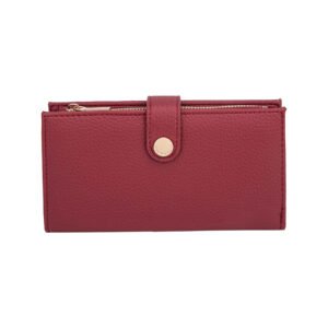 DIANA&CO 896-2RE Raudonos spalvos piniginė