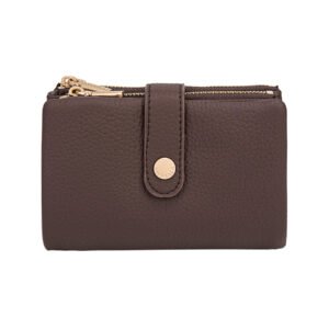 DIANA&CO 897-1 Šokolado spalvos piniginė