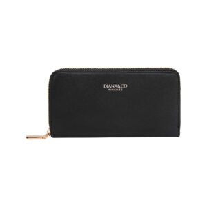 DIANA&CO 989-2 Juodos spalvos piniginė