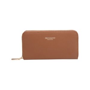 DIANA&CO 989-2 Rudos spalvos piniginė