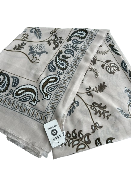 L564 Margo rašto rausvas šalikas